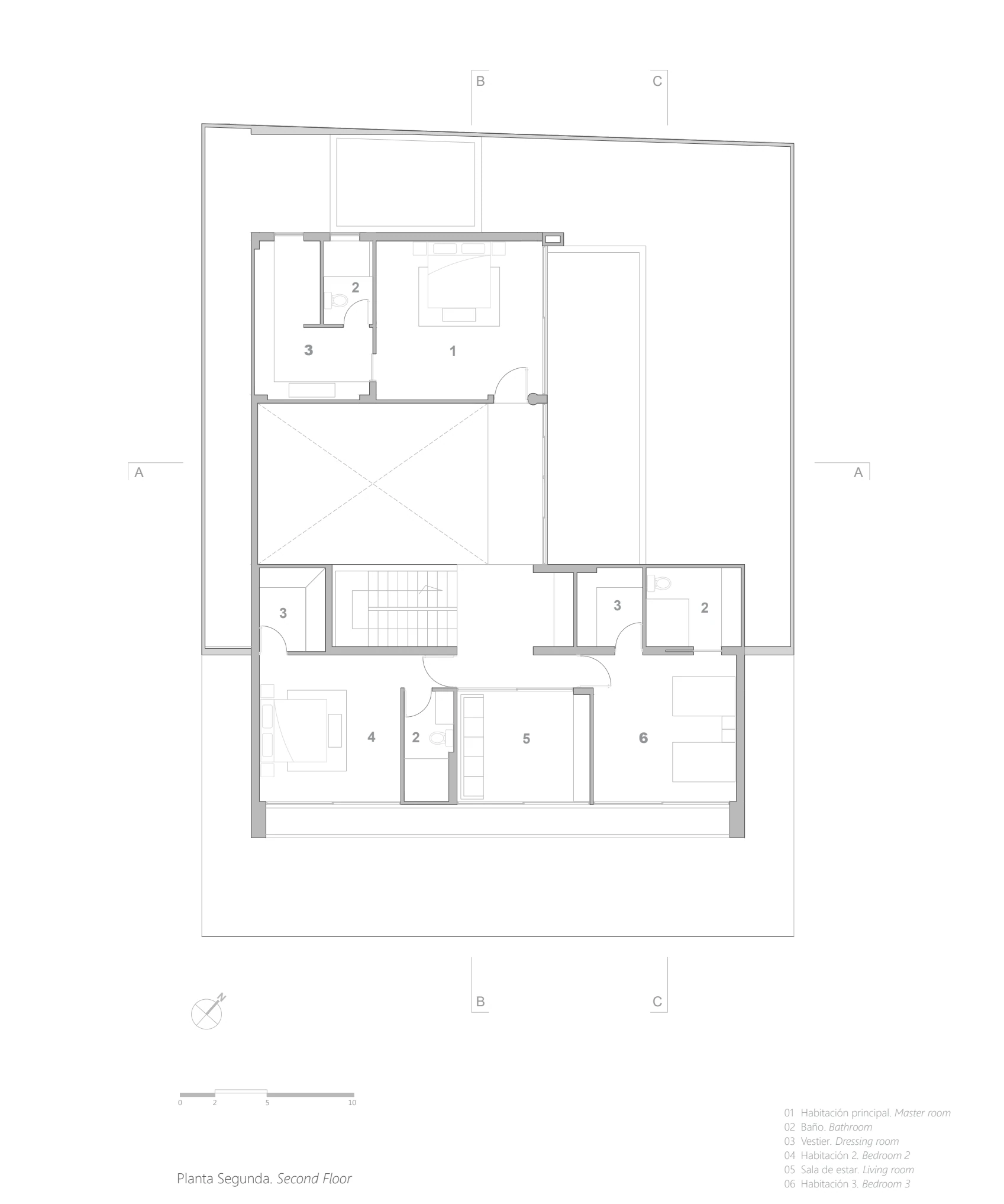 Planta segunda