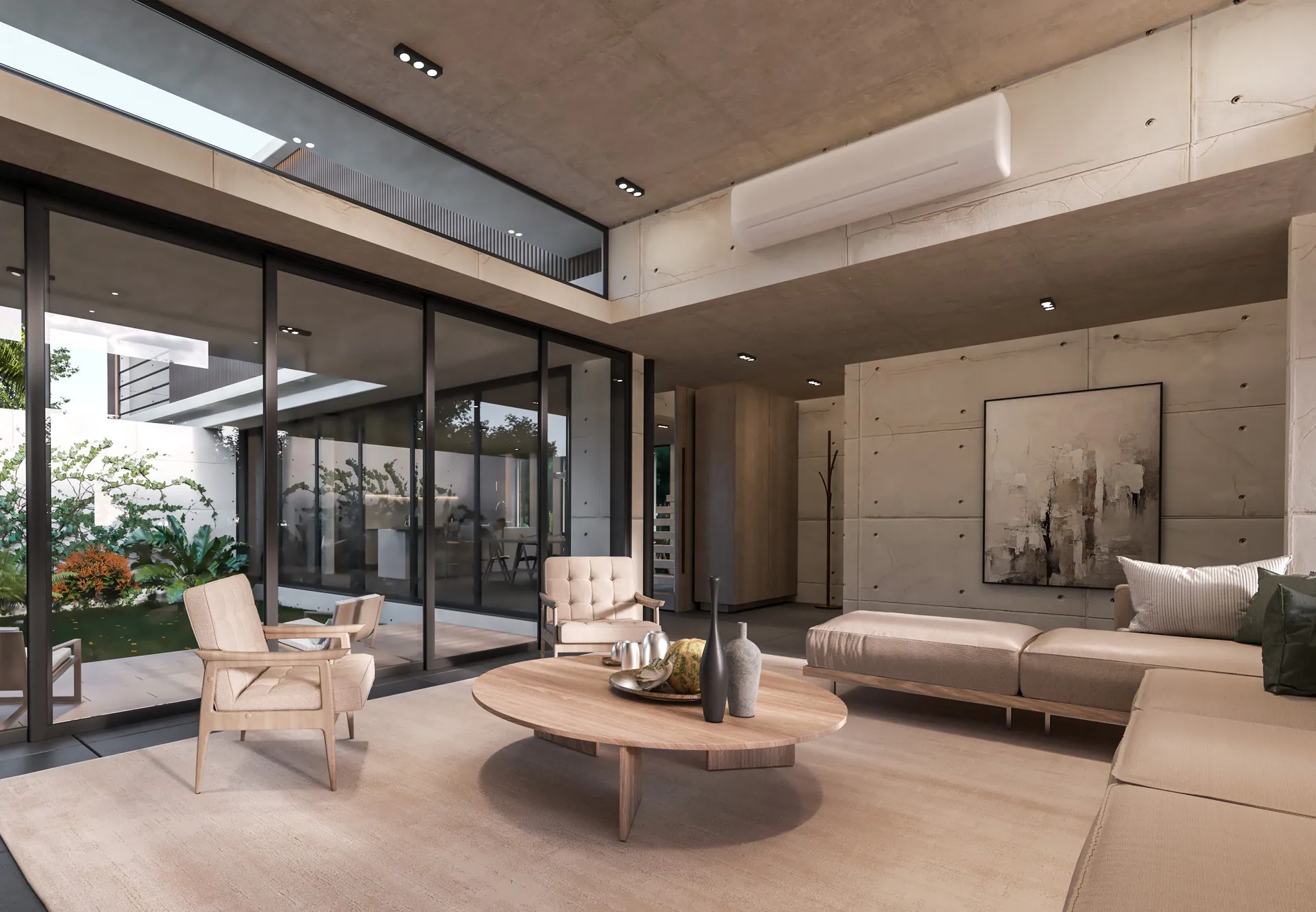 Casa PM · Interior sala principal
