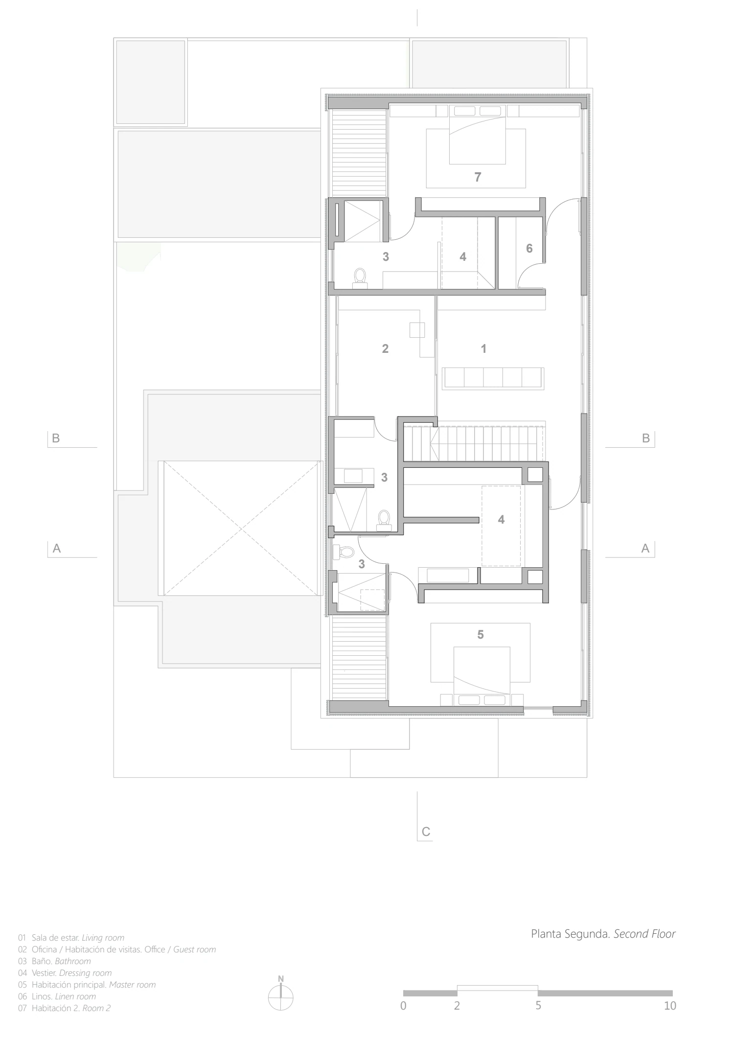 Planta segunda