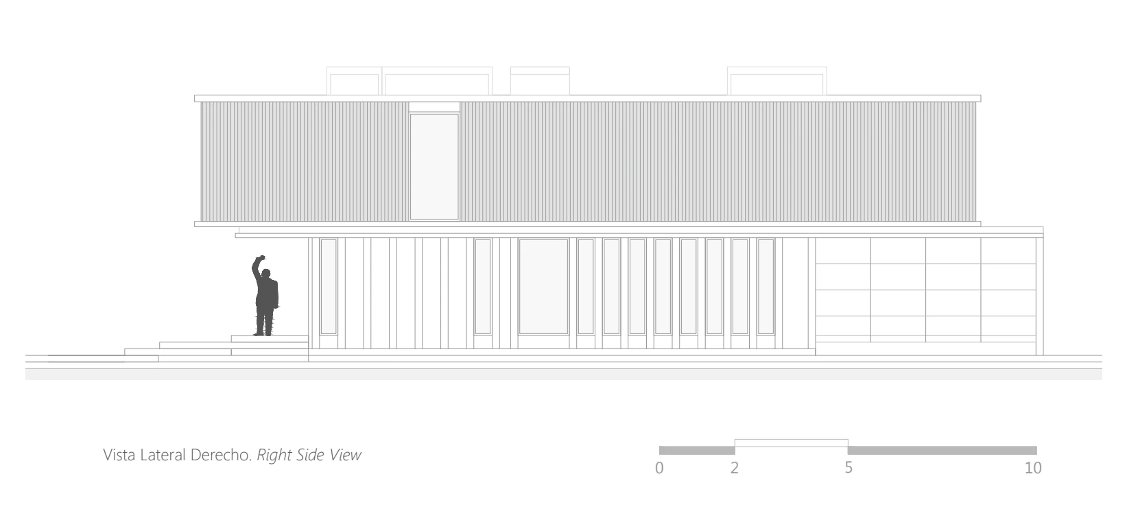 Vista lateral derecho