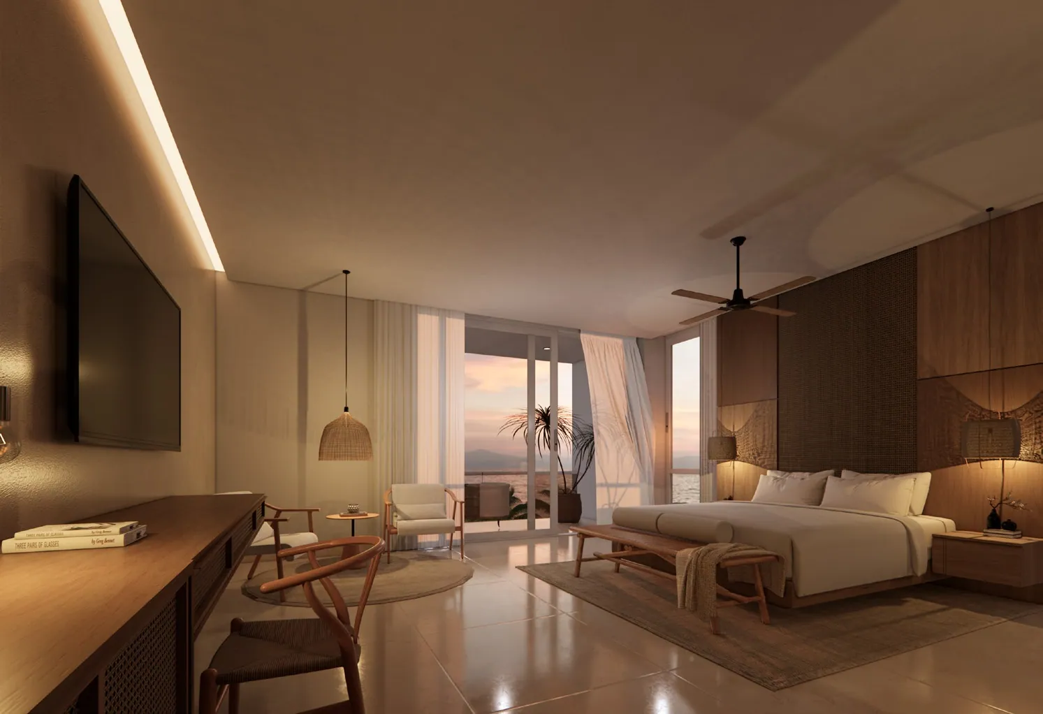 Edificio Ensenada 2 · Interior habitación nocturna